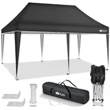 tillvex Partyzelt tillvex® Pavillon 3x6m Wasserdicht Gartenzelt Faltpavillon Partyzelt, (Pavillon 3x6m wasserdicht), Partyzelt mit Tasche für Garten