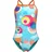 Arena Leisure Badeanzug Blau/Orange 116