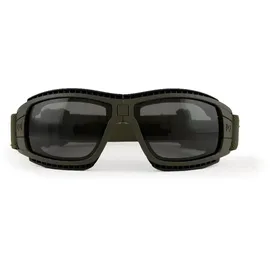 Wiley X Wiley X, Schutzbrille - Gesichtsschutz, Lynx Ballistische Schutzmaske, faltbar, Olivgrün, rauchfarblos