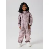 NAME IT Mädchen »NMFALFA08 SOFTSHELL Suit AOP 1FO Noos, Woodrose, 92 - 92