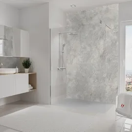 Schulte Duschrückwand Beige/Grau