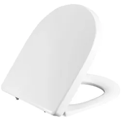 kompatibler WC Sitz Mumba - passend für verschiedenen WC Modelle, weiß mit Nano