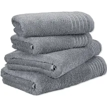 Möve Handtuchset New Classic 4-TLG stone