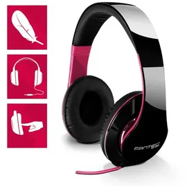 Fantec SHP-250AJ-PK schwarz / pink