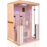 Infrarotkabine Infrarotsauna Wärmekabine Saunakabine Sauna 2 Person Vollspektrum