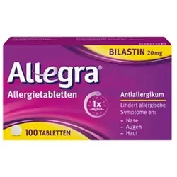 Allegra Allergietabletten 20 mg Tabletten 100 St