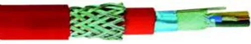 Installationskabel mit Funktionserhalt JE-H(ST)HRH4x2x0,8 Bd E30/E90, Mantelfarbe rot - Meterware