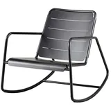 Cane-line - Copenhagen Schaukelstuhl Outdoor, lava grey / aluminium