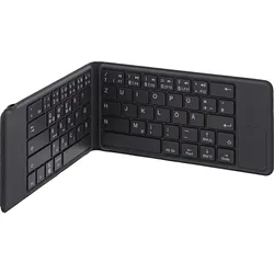 InLine faltbare Bluetooth Tastatur "BT-Pocket", für bis zu 3 Bluetooth-Geräte