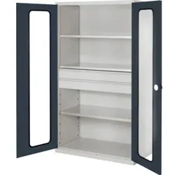 Kappes Großvolumenschrank RasterPlan RAL 7035/7016 Sichtfenster Ausstattung 3