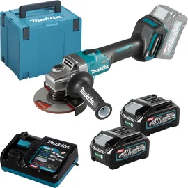 Makita GA008GM201 inkl. 2 x 4,0 Ah + Schnellladegerät + Makpac Gr. 4