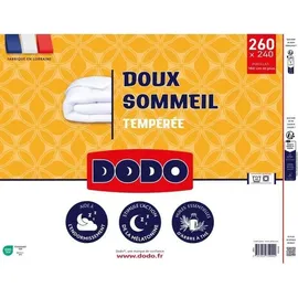 Dodo Mittelschwere Bettdecke 300 g/m2 240 x 260 cm - Weiß - Weiß
