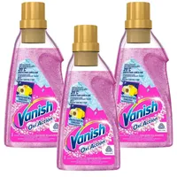 Vanish Oxi Action Pre-Wash Fleckenentferner-Gel, 3er Pack (3 x 750 ml)