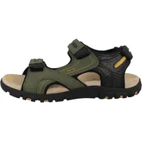 GEOX Strada Herren Grün/Schwarz 40
