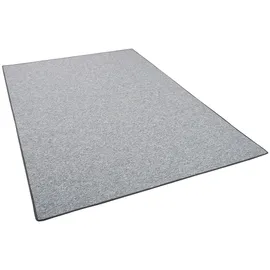 Snapstyle Feinschlingen Velour Teppich Strong Silbergrau 80x240cm