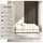 Tectake Akustikpaneel Sonic Wall Eiche grau 4 St. 60 x 120 x 2,1 cm
