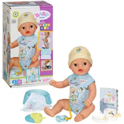 Zapf Creation BABY BORN Puppe Little Baby Boy 36cm, hellblau