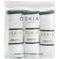 Oskia Oskia, 3 x Dual Active Cleansing Cloths