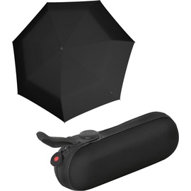 Knirps X1 Super Mini Taschenschirm im Etui Black