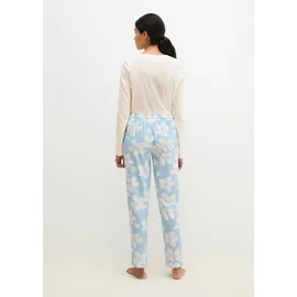 Marc O'Polo Pyjamahose Mix N Match Blau M