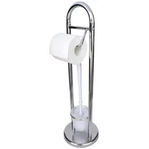 Trendline WC-Bürstengarnitur Trendline Chrom Silber