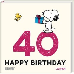 Peanuts Geschenkbuch: Happy Birthday zum 40. Geburtstag