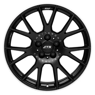 ATS Crosslight Racing-schwarz-hornpoliert Alufelge 19 Zoll ET30 5x114,3 ML75,1