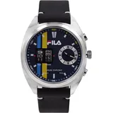 Fila Herren Uhr Armbanduhr DRUM ROLLER 38-844-002 Leder