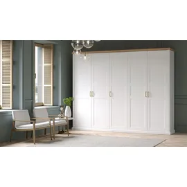 OTTO home Drehtürenschrank Tara 291 x 227 x 59 cm Weiß