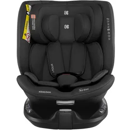 KIKKABOO Kindersitz i-Tour i-Size (40-150 cm) Gruppe 0+/1/2/3, Isofix, drehbar schwarz