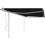 vidaXL Gelenkarmmarkise 4 x 3 m anthrazit