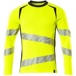Warnschutz Langarmshirt "ACCELERATE SAFE" UV-Schutz - XL - gelb/schwarzblau