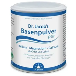 Dr.Jacob's Basenpulver pur Basen-Citrat-Laktat Mineralstoffe 200 g