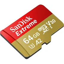 SanDisk Extreme microSDXC UHS-I U3 A2 64 GB