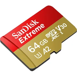 SanDisk Extreme microSDXC UHS-I U3 A2 64 GB