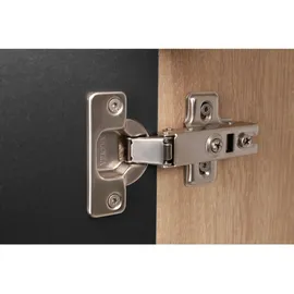 Respekta Merle Hängeschrank Elektrokochfeld links schwarz