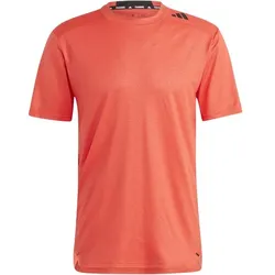 ADIDAS Herren Shirt D4T Strength Workout, BRIRED/BLACK, XL
