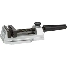 Bosch Maschinenschraubstock Aluminium/Metall/Stahl/Eisen/Aludruckguss 80 mm grau