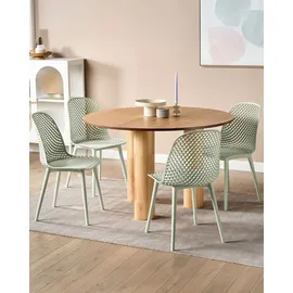 Beliani Esszimmerstuhl 4er Set EMORY