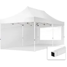 TOOLPORT Faltpavillon 3 x 6 m inkl. 2 Seitenteile weiß 59055