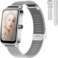 Bocloud Smartwatch Damen, Smart Watch für iPhone Android Handy,