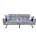 Sofa mit Schlaffunktion Grau