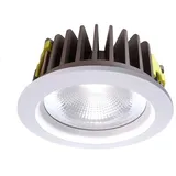 Deko-Light 565185 Deckeneinbauleuchte COB 210 Max, 37 W, 4000 K, Weiß
