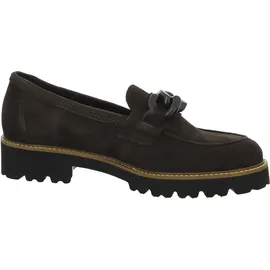 Gabor Fashion Schuhe Slipper braun Velour 75.240.38 für Damen, braun, Größe 40 EU / 6,5 UK