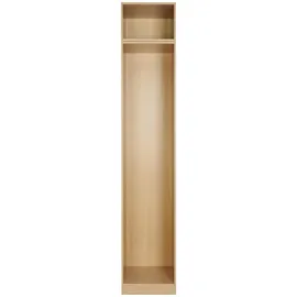 BASED Kleiderschrank Korpus 45,6 x 242,2 x 56,5 cm Eiche