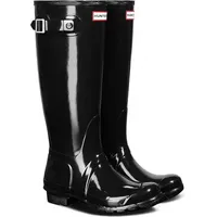 Hunter Boots - Women's Original Tall Gloss - Gummistiefel Gr 36 schwarz