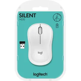 Logitech M220 Silent weiß
