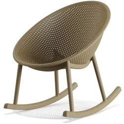 Best Qosy Outdoor-Schaukelstuhl - sand