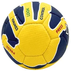 hummel Dago Leukefeld Lehrhandball Rechtshand - gelb/blau -2