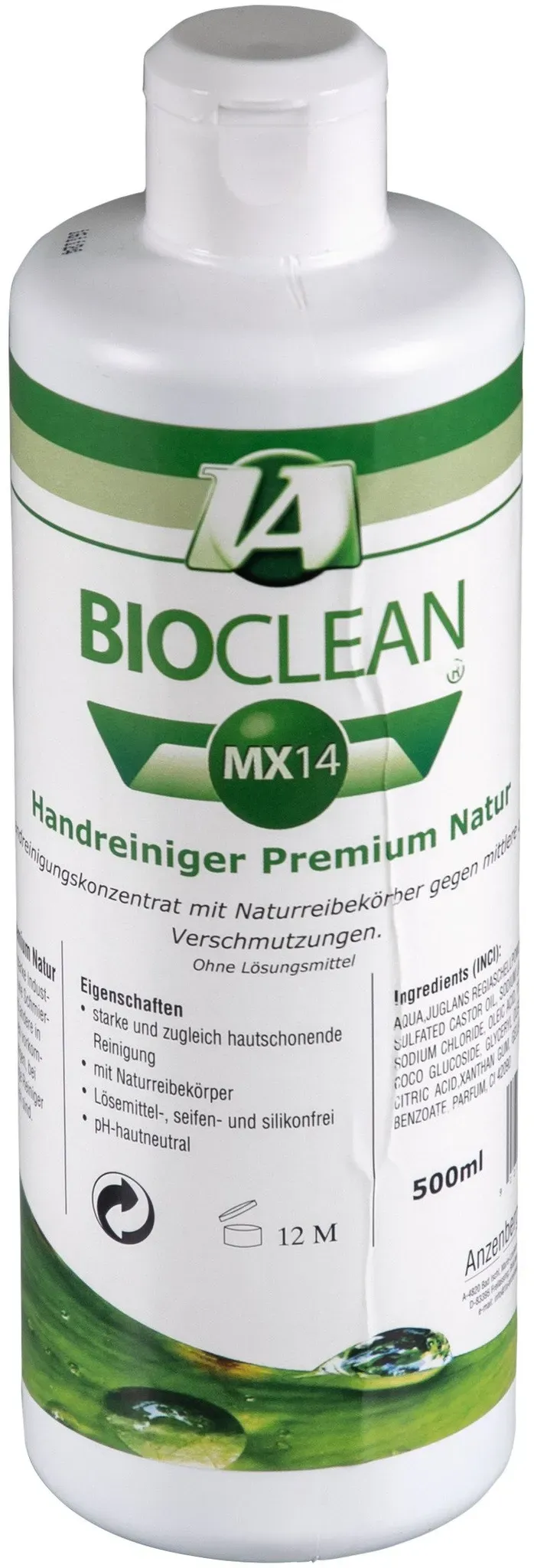 Bioclean Handreiniger Premium Natur MX14